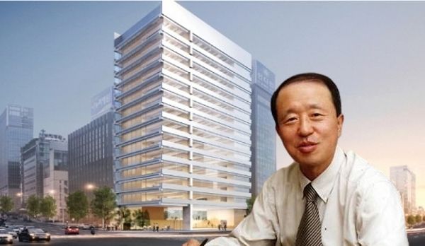 남양유업 강남 사옥 전경 및 홍원식 전 회장 모습. 사진=남양유업 [뉴스락]