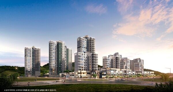 엘리프 세종 스마트시티 투시도. 사진 계룡건설 [뉴스락]