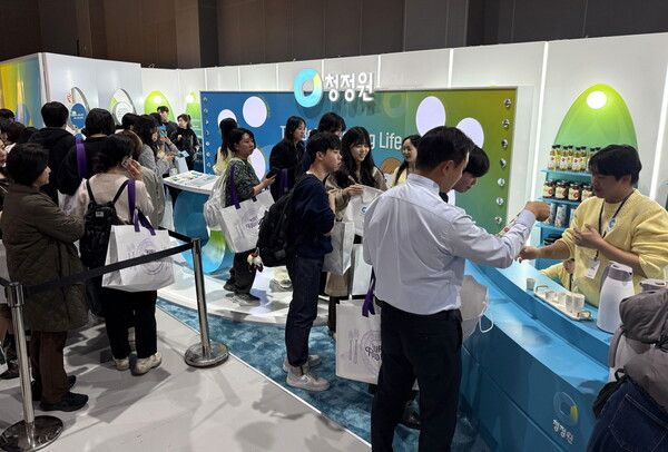 대상 청정원이 '컬리푸드페스타&nbsp;2025'에 참가해 부스를 운영하며 다양한 체험형 콘텐츠를 선보인다. 대상 제공 [뉴스락]