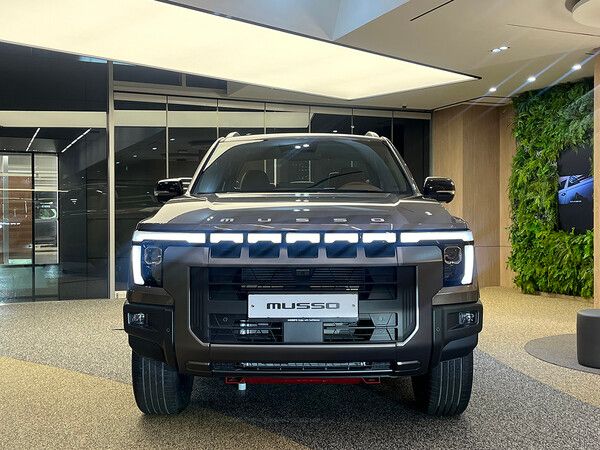 KGM 무쏘 정면. KGM 제공 [뉴스락]