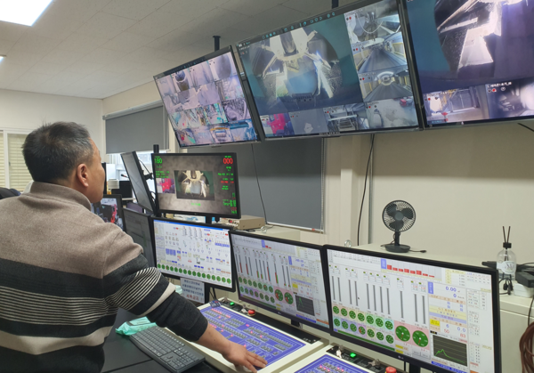 포스코이앤씨가 균일한 품질의 레미콘을 생산하는&nbsp;‘AI&nbsp;기반 레미콘 품질예측 및 생산자동화 기술’을 개발했다. 사진 포스코이앤씨 [뉴스락]