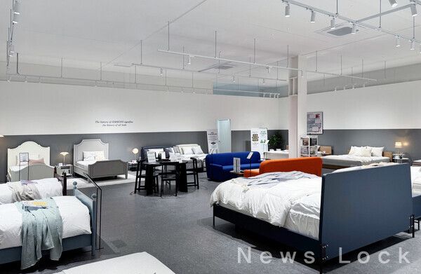 시몬스맨션 경기광주점 모습. 시몬스 침대 제공 [뉴스락]