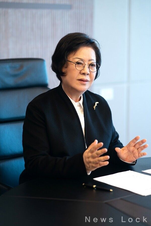 송영숙 회장. 한미그룹 제공 [뉴스락]