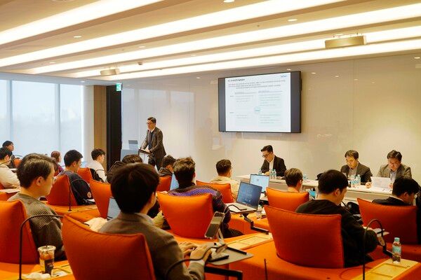 대한전선의 기업 설명회(IR)가 진행되고 있다. 대한전선 제공 [뉴스락]