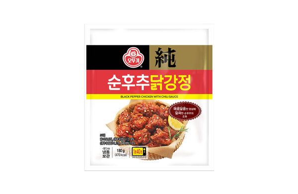 오뚜기는&nbsp;편의점 인기 냉동 제품 순후추치킨에 이어 순후추닭강정을 출시했다.&nbsp;오뚜기 제공 [뉴스락]