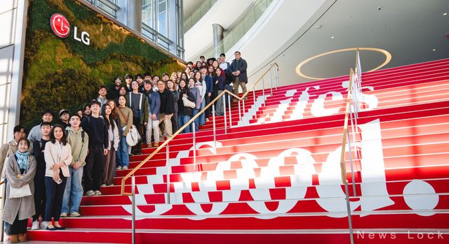 LG전자가 지난 21일(현지시간) 북미법인 본사에 미국 프린스턴대 학생 50여 명을 초청해 'LG College Day'를 진행하고, LG전자의 혁신 기술을 소개했다. LG전자 제공 [뉴스락]