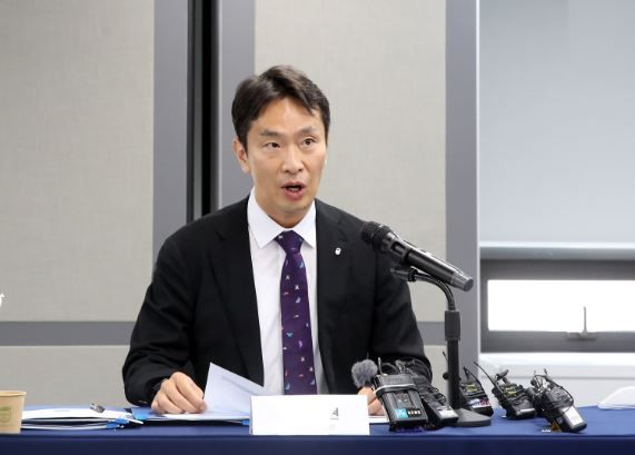 이복현 금감원장이 지난해 7월 열린 여전사 CEO와 간담회에서 발언하고 있다. 금융감독원 제공 [뉴스락]