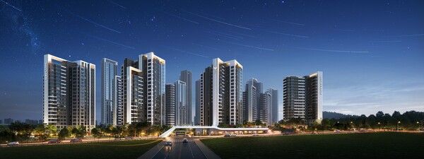 수원 구운1구역 주택재건축정비사업 투시도