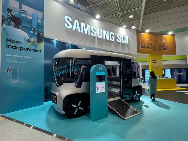 삼성SDI&nbsp;전시장 현장. 사진=강동완 기자 [뉴스락]