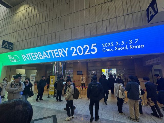 인터배터리 2025 현장. 사진=강동완 기자 [뉴스락]