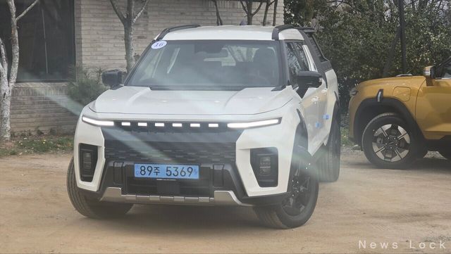 무쏘 EV 2륜 모델 외관. 사진 이윤석 기자 [뉴스락]