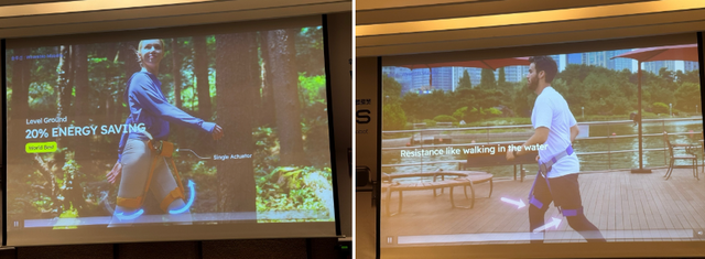 16일 서울 용산구 그랜드 하얏트 호텔에서 열린 위로보틱스의 보행보조 웨어러블 로봇 '윔S(WIM S)'출시 기념 기자 간담회 현장. 사진=강동완 기자 [뉴스락]