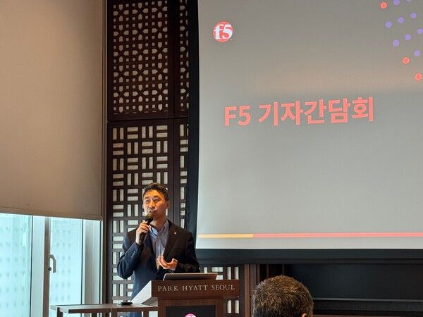 이형욱 F5 코리아 지사장. 사진=강동완 기자 [뉴스락]