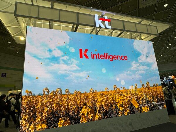  '2025 월드IT쇼' KT 부스 모습. 사진=강동완 기자 [뉴스락]