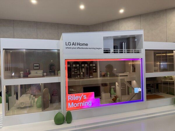  '2025 월드IT쇼' LG전자 부스 모습. 사진=강동완 기자 [뉴스락]