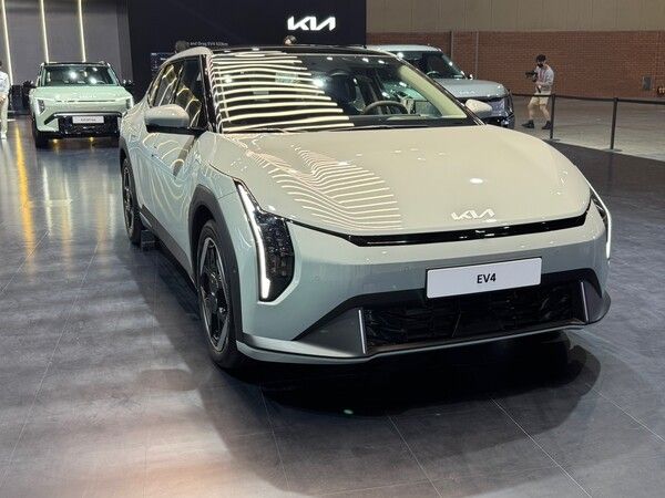 '2025 서울모빌리티쇼'에서 공개된 PV5. 사진=강동완 기자 [뉴스락]