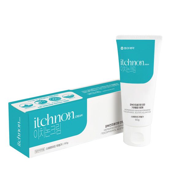 동아제약은 피부건조증 치료제 이치논 크림이 패키지 리뉴얼을 진행했다. 동아제약 제공 [뉴스락]