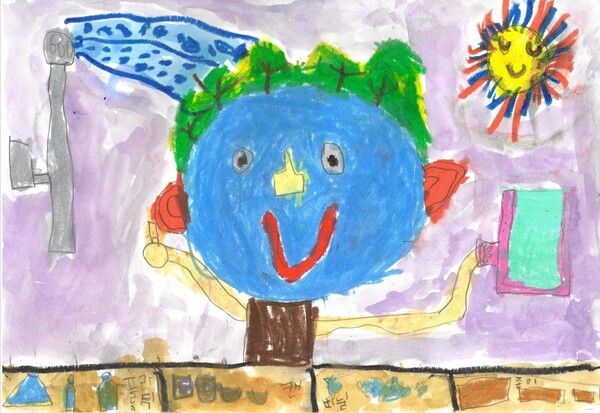 충주해성유치원 전이준 어린이 작품이 에코프로가 마련한 제4회 에코그린데이에서 대상으로 선정됐다. 사진 에코프로 [뉴스락]&nbsp;