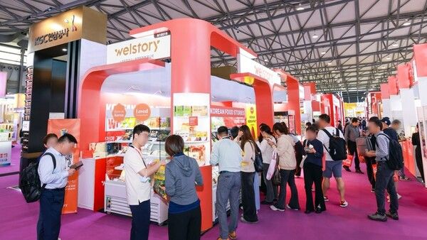삼성웰스토리가 해외 진출을 희망하는 중소 식품 제조 협력사와의 상생을 위해 지난 19일부터 사흘간 열린 중국 상하이 국제식품박람회(이하 SIAL China)에 3개 협력사의 박람회 참가를 지원했다. 삼성웰스토리 제공 [뉴스락]