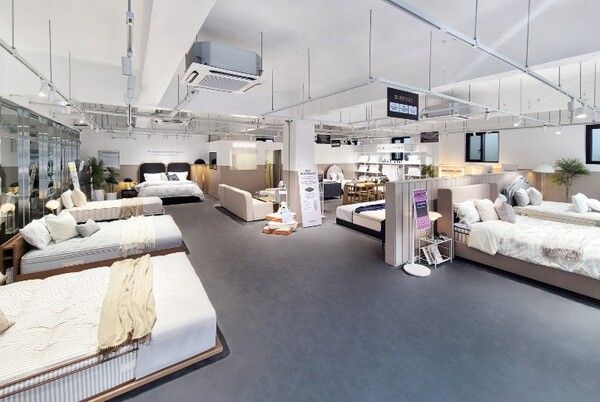 시몬스 맨션 광진점 내부 모습. 시몬스 침대 제공 [뉴스락]