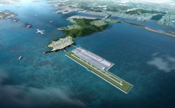 가덕도 신공항 조감도. 교통