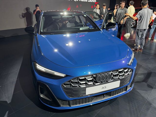 '더 뉴 아우디 A5'.&nbsp;사진=강동완 기자 [뉴스락]