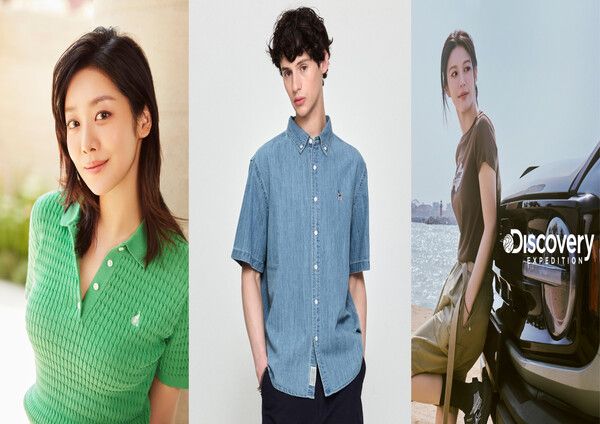 좌측 부터 삼성물산 패션부문 빈폴, LF 헤지스, F&F 디스커버리 제품 사진 [뉴스락 편집]