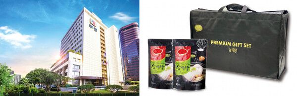 부영그룹이 중복을 맞아 현장근로자,&nbsp;관리소,&nbsp;그룹 내 계열사 임직원은 물론 협력업체 직원들에게 여름철 건강관리를 위한 몸보신용 삼계탕을 선물했다. 사진 부영그룹 [뉴스락]