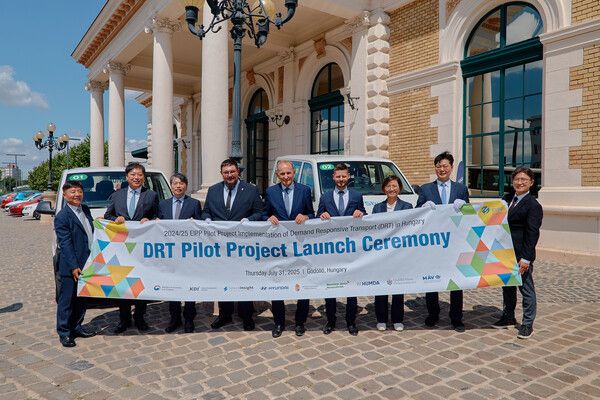 현대차가 헝가리에서 지역 교통 문제를 해결하기 위한 수요응답교통(DRT) 운영 시범사업에 참여한다.. 사진 현대차 [뉴스락]