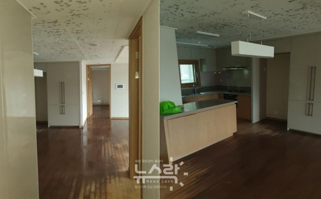 대규모 하자를 호소하는 제보자 A씨 게시글 일부. 사진 온라인 커뮤니티 보배드림 캡쳐 [뉴스락]