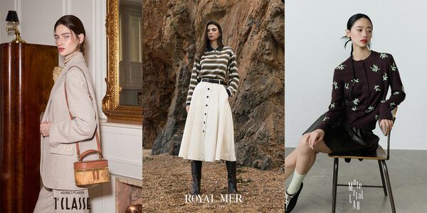 현대홈쇼핑이 프랑스 프리미엄 니트 브랜드 '로얄메르(Royal Mer)'와 독점 라이선스 계약을 맺고 TV라이브 채널에서 론칭 방송을 진행한다. 현대홈쇼핑 제공 [뉴스락]