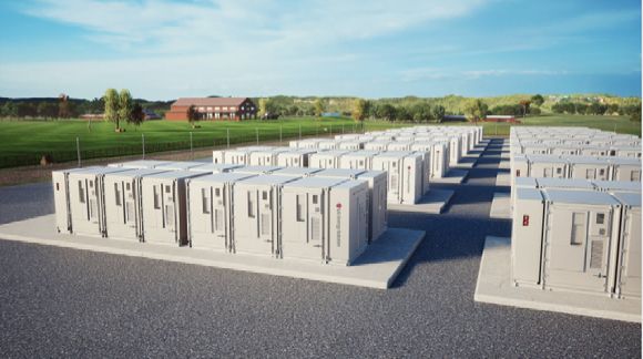 LG에너지솔루션 전력망용 ESS 배터리 컨테이너 제품. 사진=LG에너지솔루션 [뉴스락]