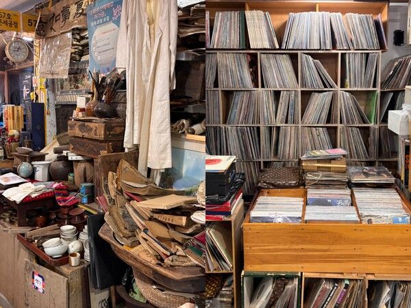 서울풍물시장 상가. [뉴스락]