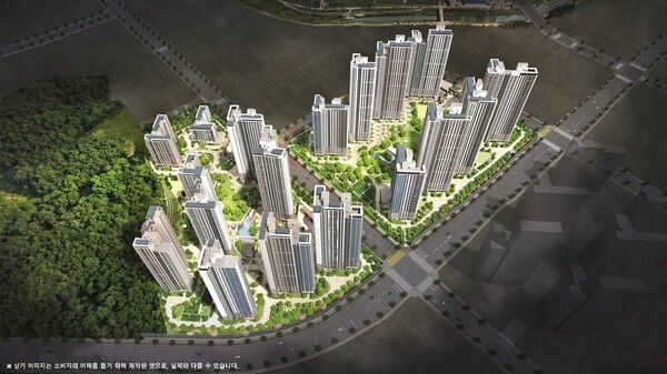 도안자이 센텀리체 조감도