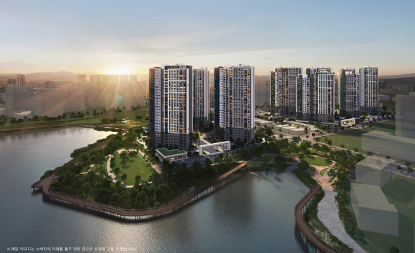 계룡건설은 충남 천안시 업성2구역 1,2블록에 '엘리프 성성호수공원'을 4월 분양한다. 사진 계룡건설 [뉴스락]