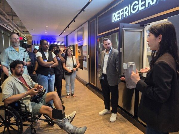 삼성전자가 15일부터 16일(현지 시간) 양일간 미국에서 가전 기술 세미나 '더 브리프 뉴욕(The Brief New York)'을 열고 AI 기반의 차별화된 홈 라이프스타일을 소개했다. 사진=삼성전자 [뉴스락]