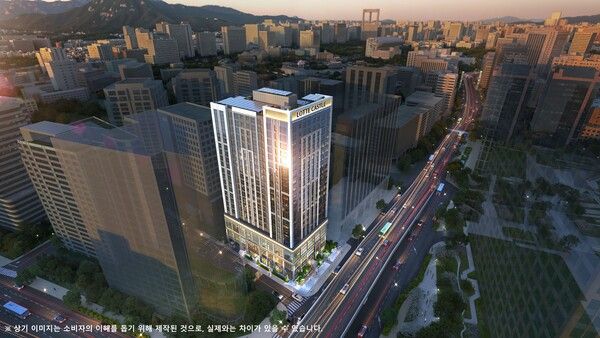 정동&nbsp;롯데캐슬&nbsp;136&nbsp;조감도. 롯데건설 제공 [뉴스락]