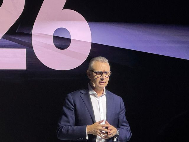 스티브 클로티&nbsp;아우디 코리아 사장이 ‘더 뉴 아우디 A6 미디어 컨퍼런스’에서 발표를 하고있다. 사진=강동완 기자 [뉴스락]