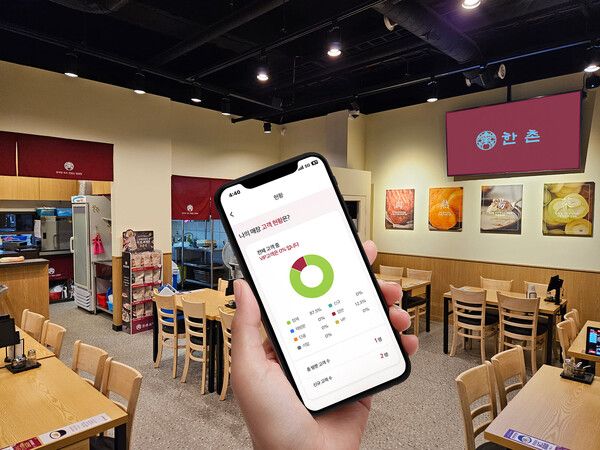 한촌설렁탕이 외부 솔루션 없이 POS와 직접 연동한 자체 고객관리(CRM) 프로그램을 개발하고, 약 3주간 직영점 4개 매장에서 테스트 운영을 진행했다. 한촌설렁탕 제공 [뉴스락]