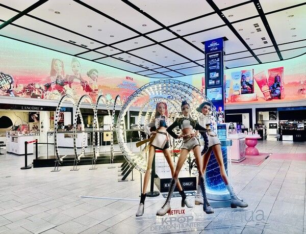 신세계면세점 명동점,&nbsp;아누아X케데헌 팝업 전경. 신세계면세점 제공 [뉴스락]