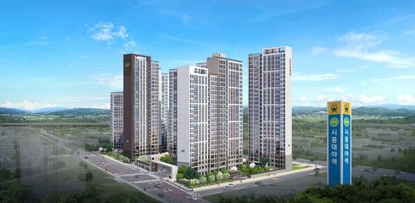 힐스테이트 시흥더클래스 조감도. 사진=현대엔지니어링 [뉴스락]