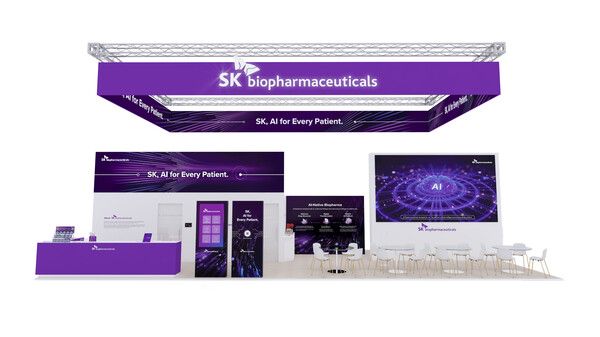 SK바이오팜 BIO USA 2026 부스 전경. SK바이오팜 제공 [뉴스락]