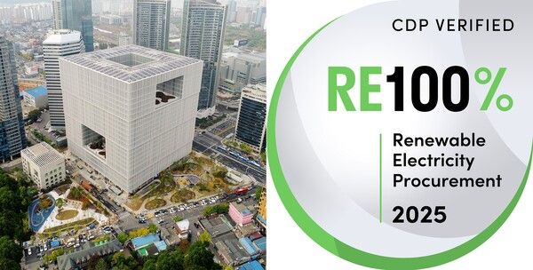 아모레퍼시픽이 글로벌 재생에너지 이니셔티브 RE100의 운영기관인 더 클라이밋 그룹(The Climate Group)으로부터 글로벌 사업장 전체의 재생에너지 전환 성과를 공식 검증받았다. 아모레퍼시픽 제공
