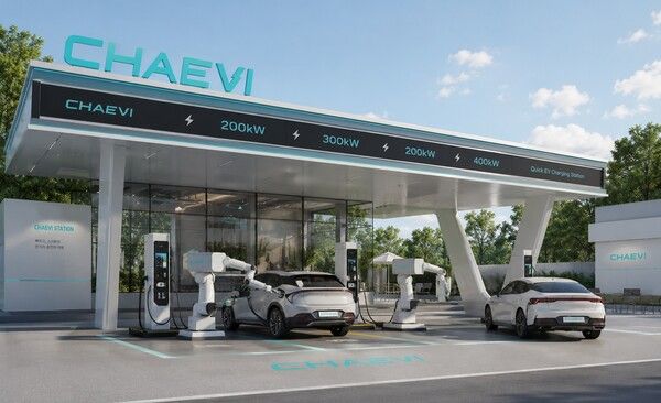 채비 최첨단 EV 충전소 조감도. 사진=채비 [뉴스락]