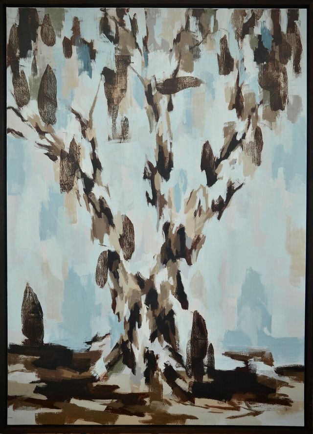 Foundation, 90.9x72.7cm, oil on canvas.