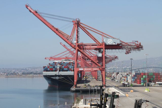 부산항 전경. [사진출처=뉴시스]