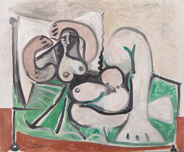 파블로 피카소의 Woman Sleeping&nbsp;ⓒ마이아트뮤지엄