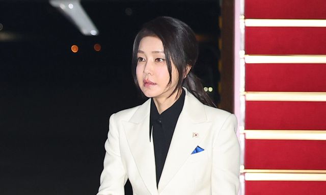 윤석열 대통령 부인 김건희 여사.[사진출처=뉴시스]