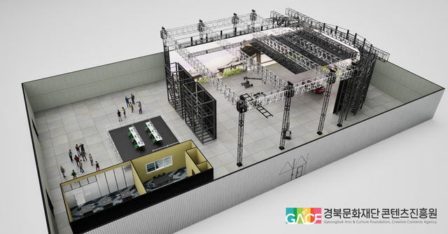 문경 VP스튜디오 조감도 [사진제공=CJ올리브네트웍스]