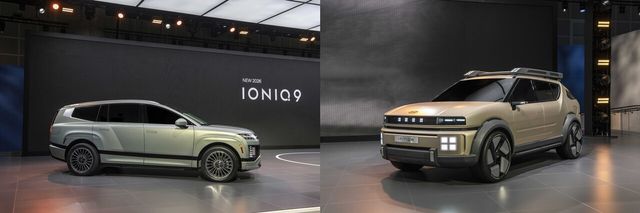 현대차 아이오닉9(왼쪽), 이니시움(오른쪽) [사진제공=현대차]